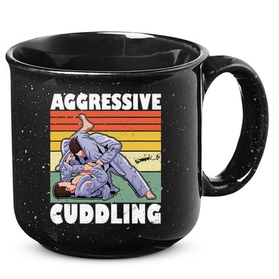Anatomy Of Brazilian Jiu Jitsu Martial Arts BJJ Gift 15oz Campfire Ceramic Mug