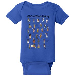 Abcs Of Black History Month Pride African American Teacher Funny Gift Baby Bodysuit