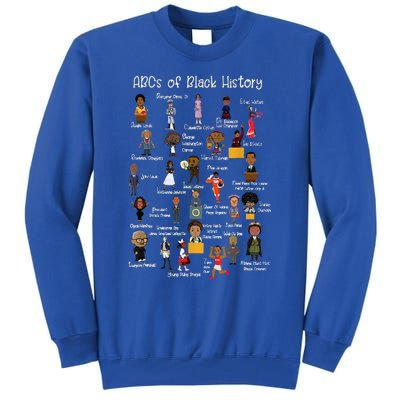 ABCs of Black History Month Original Juneteenth Tall Sweatshirt