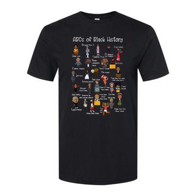 ABCs of Black History Month Original Juneteenth Softstyle CVC T-Shirt