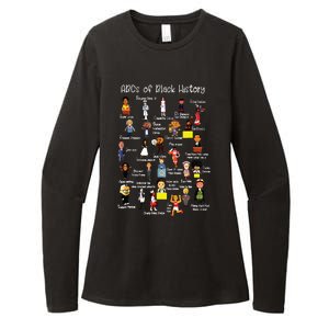 Abcs Of Black History Month Shirts Original Juneteenth Womens CVC Long Sleeve Shirt