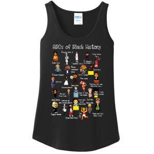 Abcs Of Black History Month Shirts Original Juneteenth Ladies Essential Tank