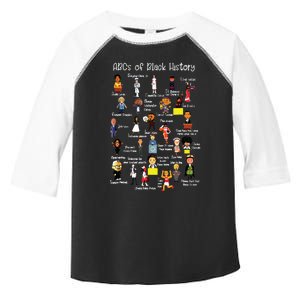 Abcs Of Black History Month Shirts Original Juneteenth Toddler Fine Jersey T-Shirt