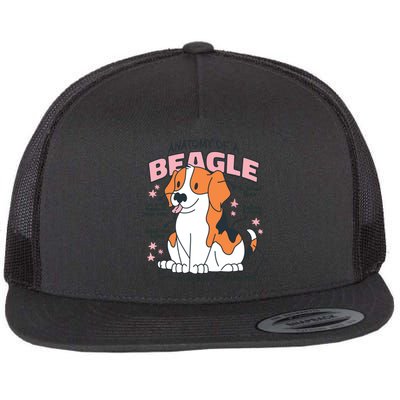 Anatomy Of Beagle Lovers Cool Mom Dog Pet Flat Bill Trucker Hat