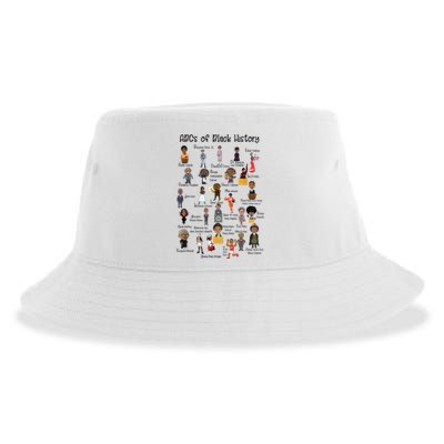 ABCs Of Black History Month Pride Women Men Teacher Giftmin Sustainable Bucket Hat