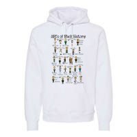 Abcs Of Black History Month Pride For Women Teacher Gift Premium Hoodie