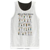 Abcs Of Black History Month Pride For Women Teacher Gift Mesh Reversible Basketball Jersey Tank