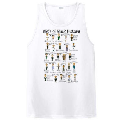 Abcs Of Black History Month Pride For Women Teacher Gift PosiCharge Competitor Tank