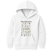 Abcs Of Black History Month Pride For Women Teacher Gift Kids Hoodie