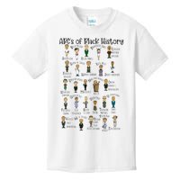 Abcs Of Black History Month Pride For Women Teacher Gift Kids T-Shirt