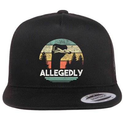 Allegedly Ostrich Bird Lover Flatbill Hat