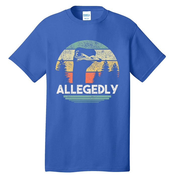 Allegedly Ostrich Bird Lover Tall T-Shirt