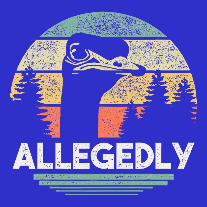 Allegedly Ostrich Bird Lover Zip Tote Bag