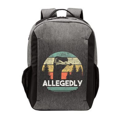 Allegedly Ostrich Bird Lover Vector Backpack