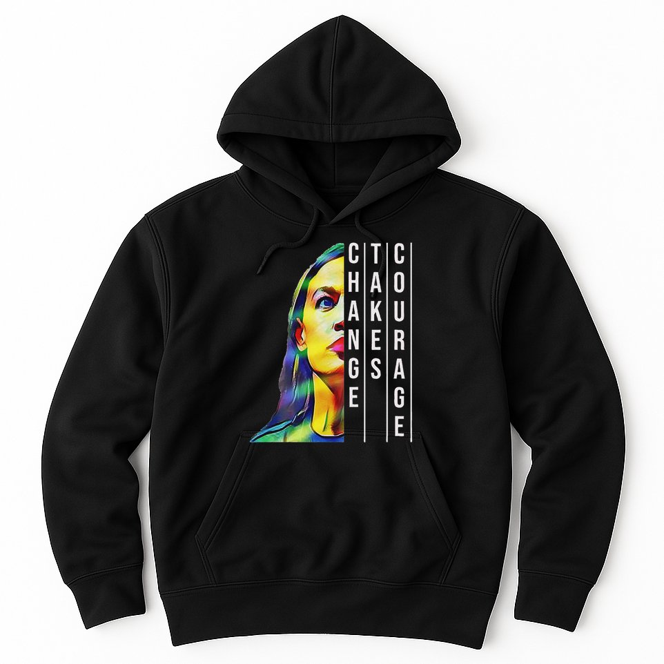 Alexandria Ocasio Cortez Aoc Feminist Political Hoodie