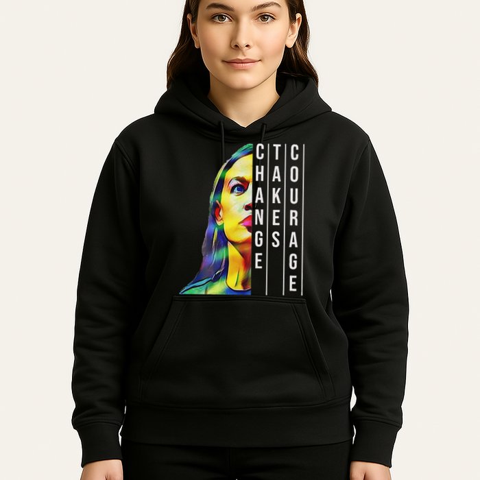Alexandria Ocasio Cortez Aoc Feminist Political Hoodie