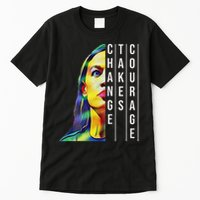 Alexandria Ocasio Cortez Aoc Feminist Political Tall T-Shirt