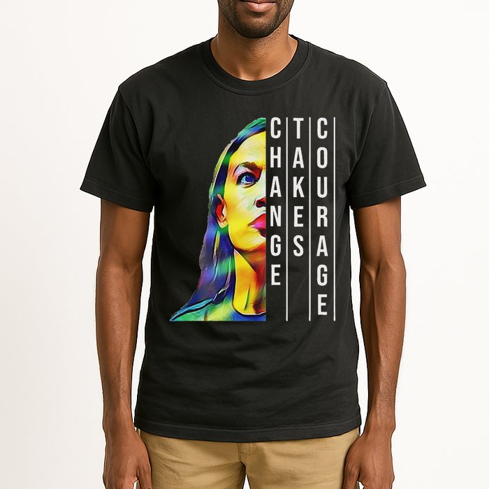 Alexandria Ocasio Cortez Aoc Feminist Political Tall T-Shirt
