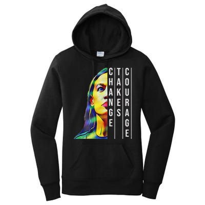 Alexandria Ocasio Cortez Aoc Feminist Political Women's Pullover Hoodie