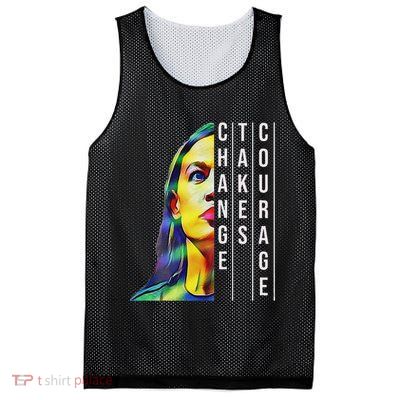 Alexandria Ocasio Cortez Aoc Feminist Political Mesh Reversible Basketball Jersey Tank