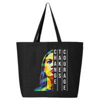 Alexandria Ocasio Cortez Aoc Feminist Political 25L Jumbo Tote