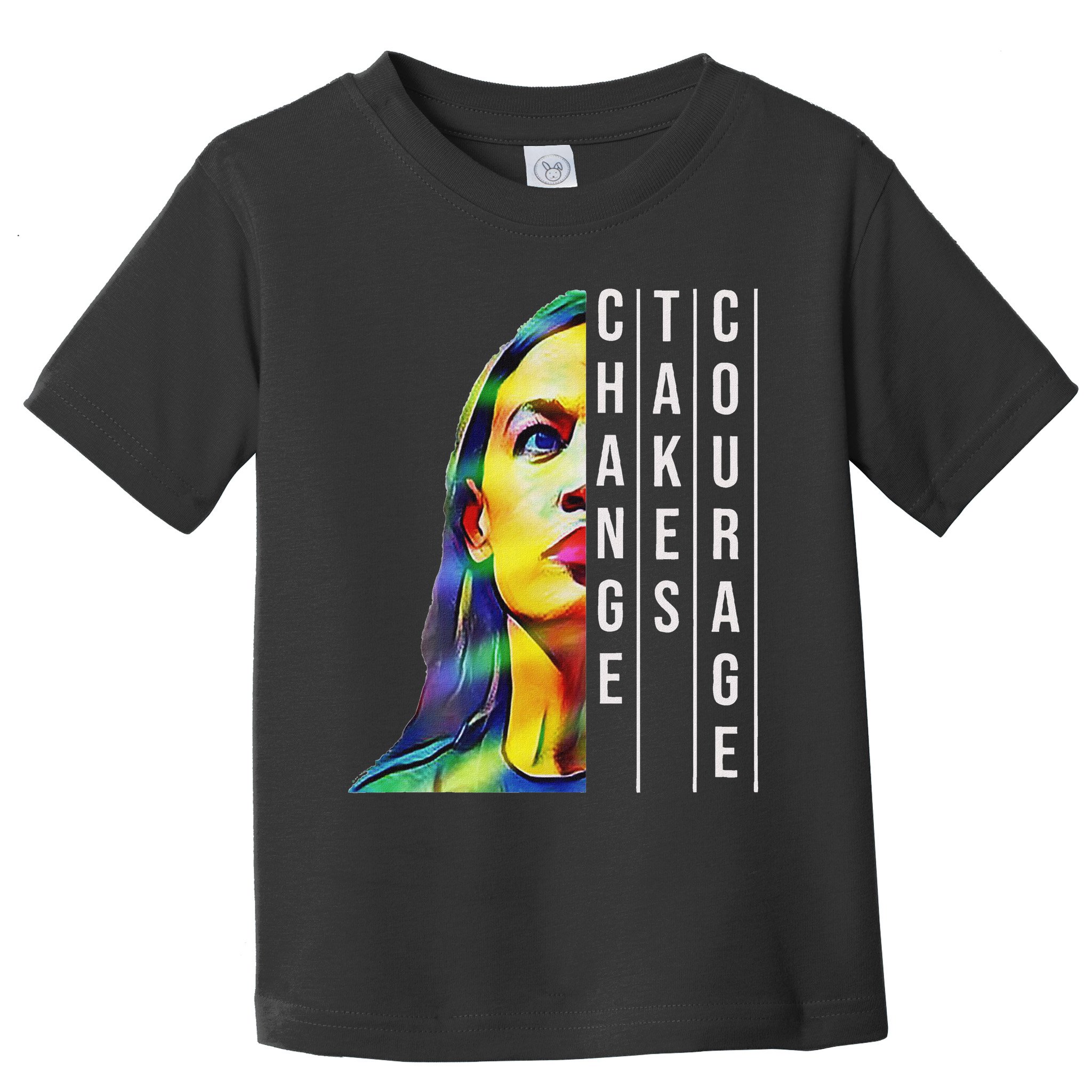 Alexandria Ocasio Cortez Aoc Feminist Political Toddler T-Shirt