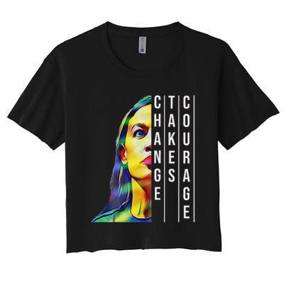 Alexandria Ocasio Cortez Aoc Feminist Political Crop Top