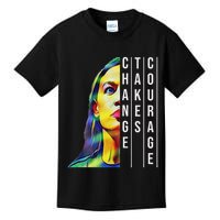 Alexandria Ocasio Cortez Aoc Feminist Political Kids T-Shirt