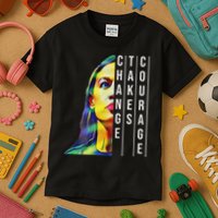 Alexandria Ocasio Cortez Aoc Feminist Political Kids T-Shirt