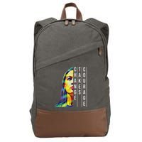 Alexandria Ocasio Cortez Aoc Feminist Political Cotton Canvas Backpack