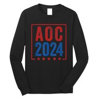 Alexandria Ocasio Cortez For President AOC 2024 Election Long Sleeve Shirt