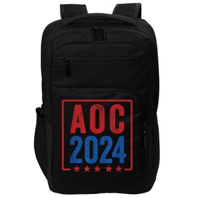 Alexandria Ocasio Cortez For President AOC 2024 Election Impact Tech Backpack