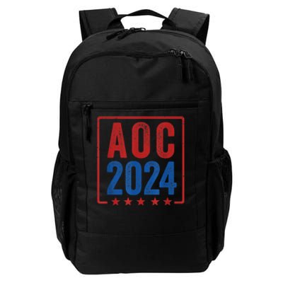 Alexandria Ocasio Cortez For President AOC 2024 Election Daily Commute Backpack