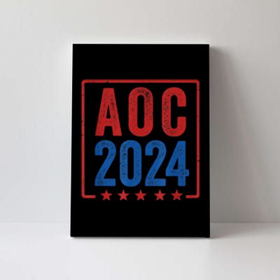 Alexandria Ocasio Cortez For President AOC 2024 Election Canvas