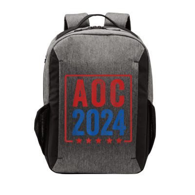 Alexandria Ocasio Cortez For President AOC 2024 Election Vector Backpack