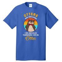 Awesome Otter Costume Cute Easy Animal Zoo Halloween Gift Tall T-Shirt