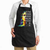 Alexandria Ocasio Cortez Aoc Feminist Political Full-Length Apron With Pockets