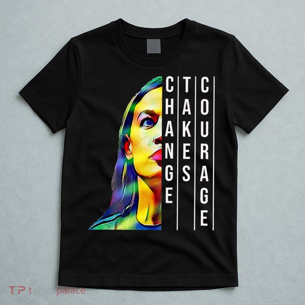 Alexandria Ocasio Cortez Aoc Feminist Political T-Shirt