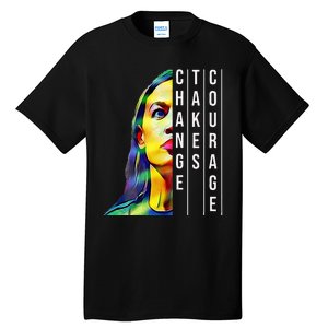 Alexandria Ocasio Cortez Aoc Feminist Political Tall T-Shirt