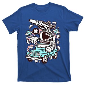 Astronaut Offroad Driver Funny Graphic Gift Funny Gift T-Shirt