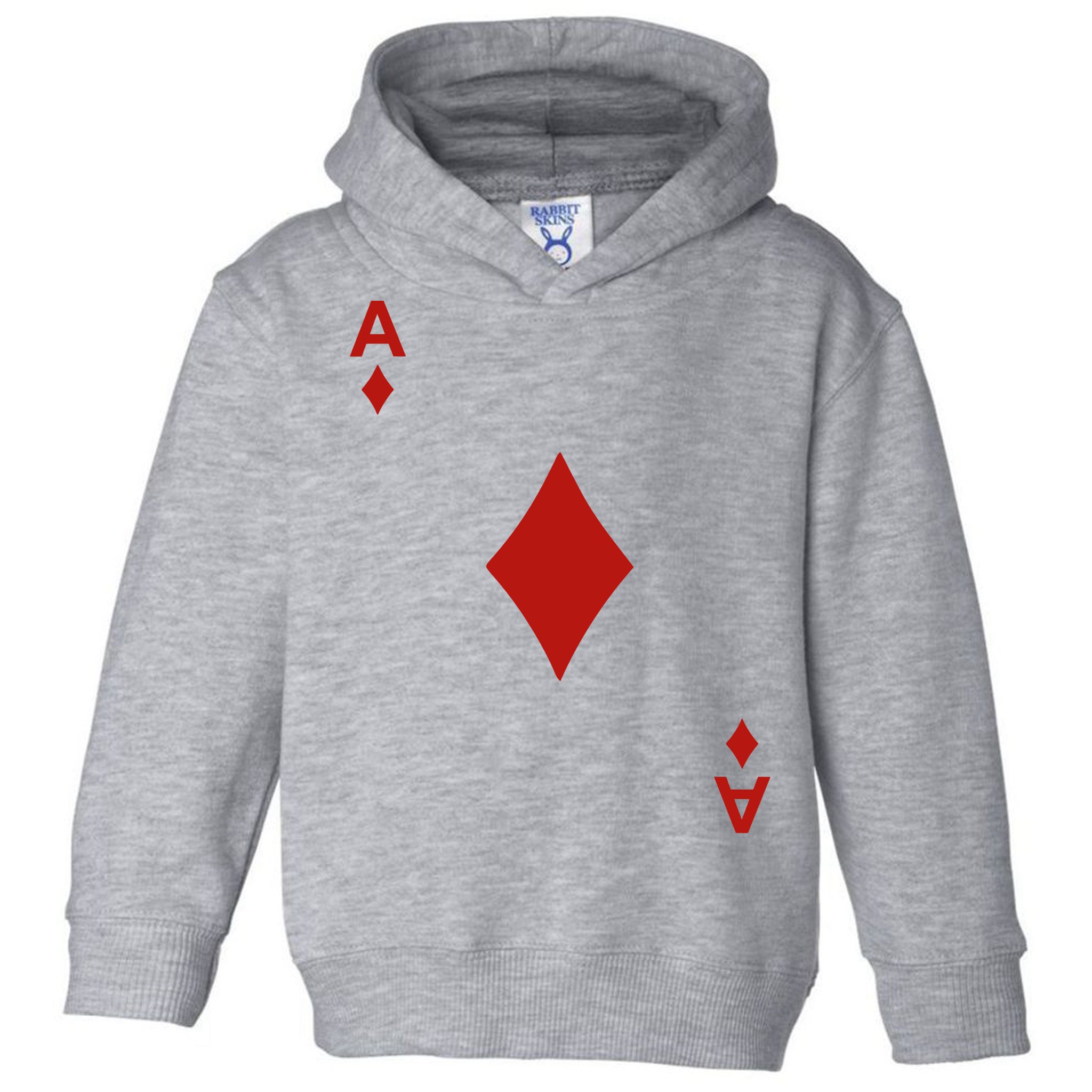 Ace Of Diamond Shirt Blackjack Cards Poker 21 A Shirt Toddler Hoodie