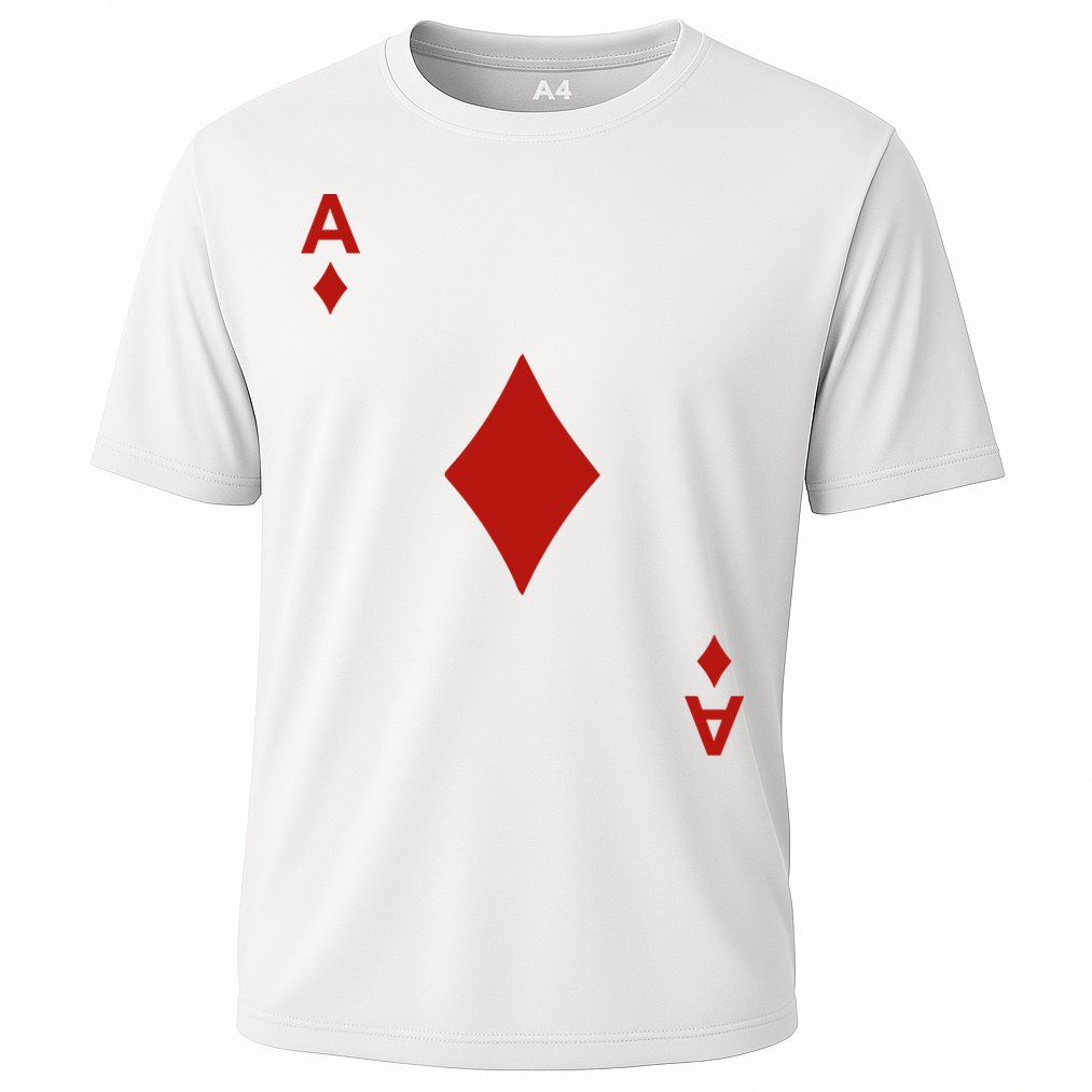 Ace Of Diamond Shirt Blackjack Cards Poker 21 A Shirt Cooling Performance Crew T-Shirt