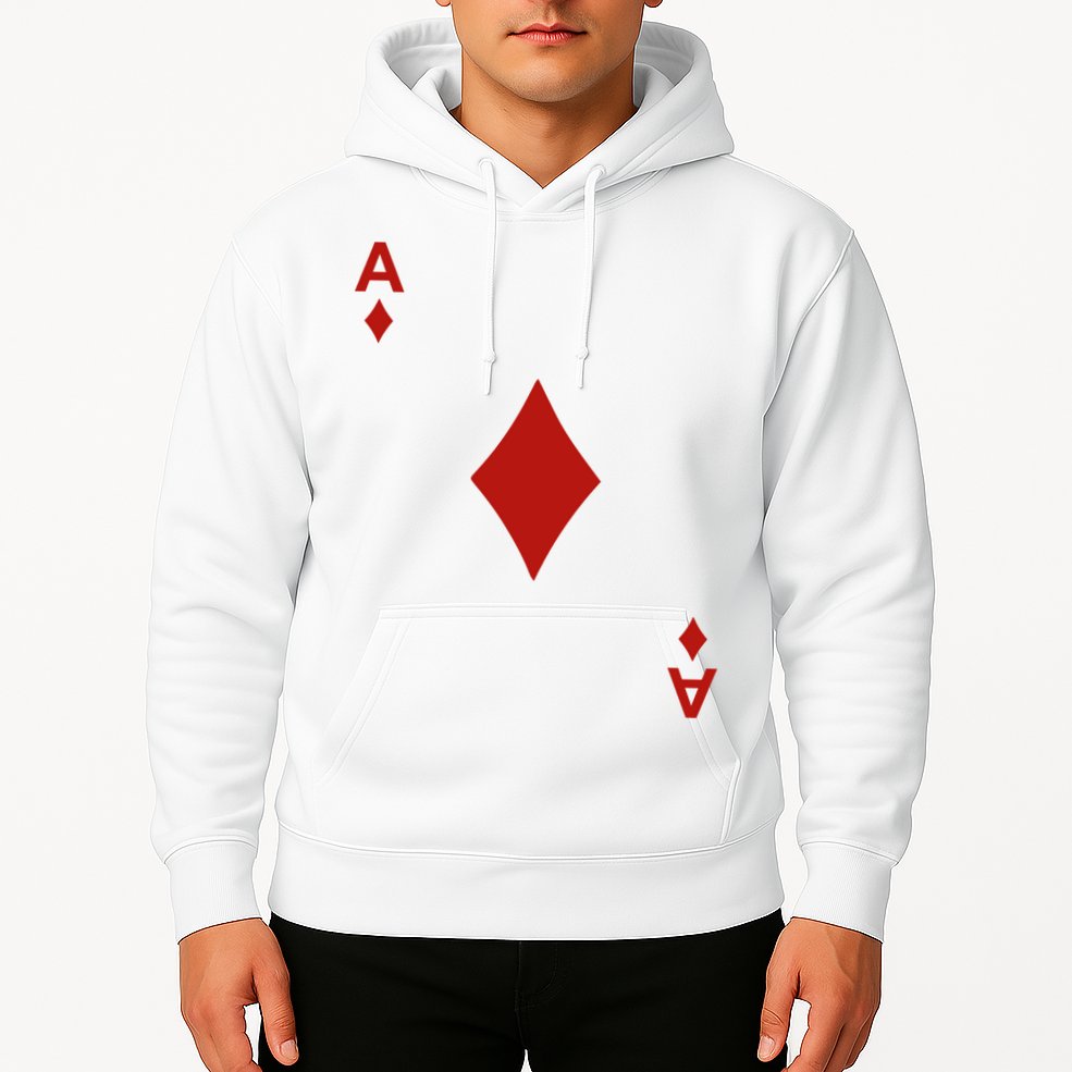 Ace Of Diamond Shirt Blackjack Cards Poker 21 A Shirt Hoodie