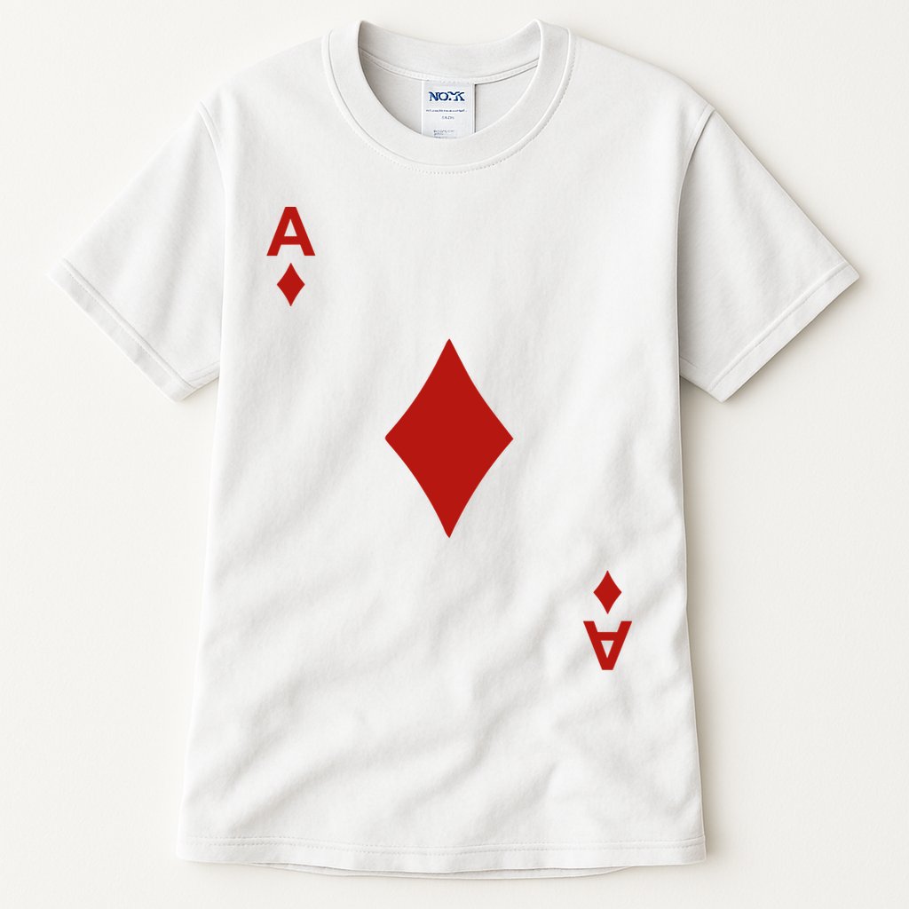 Ace Of Diamond Shirt Blackjack Cards Poker 21 A Shirt Tall T-Shirt