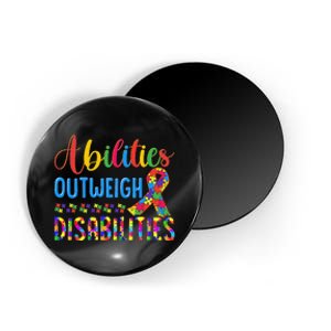 Abilities Outweigh Disabilities, Disability Awareness Magnet