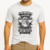 AMERICAN Oath Defend The Constitution Army Veteran Cooling Performance Crew T-Shirt