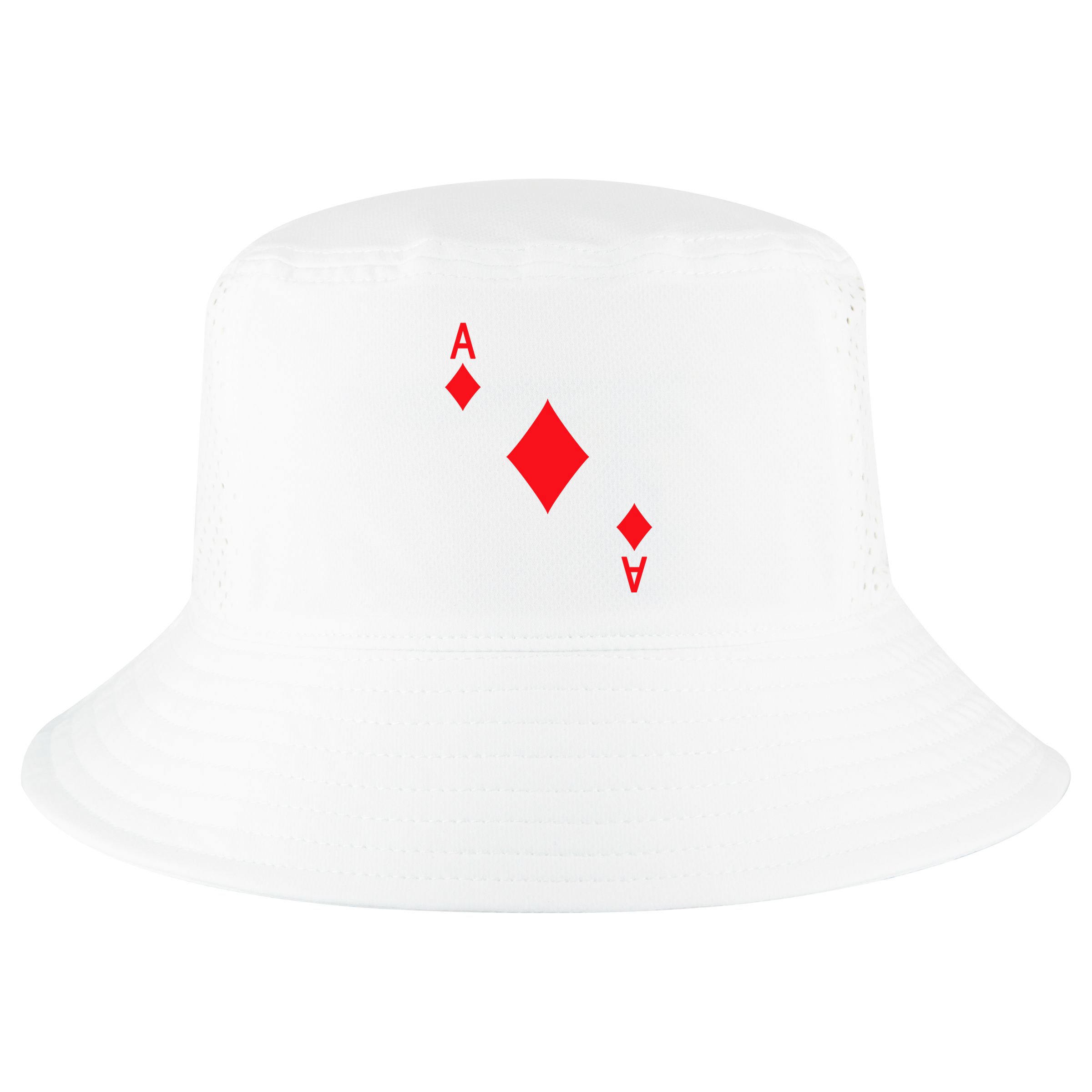 Ace Of Diamonds Playing Card Cool Comfort Performance Bucket Hat