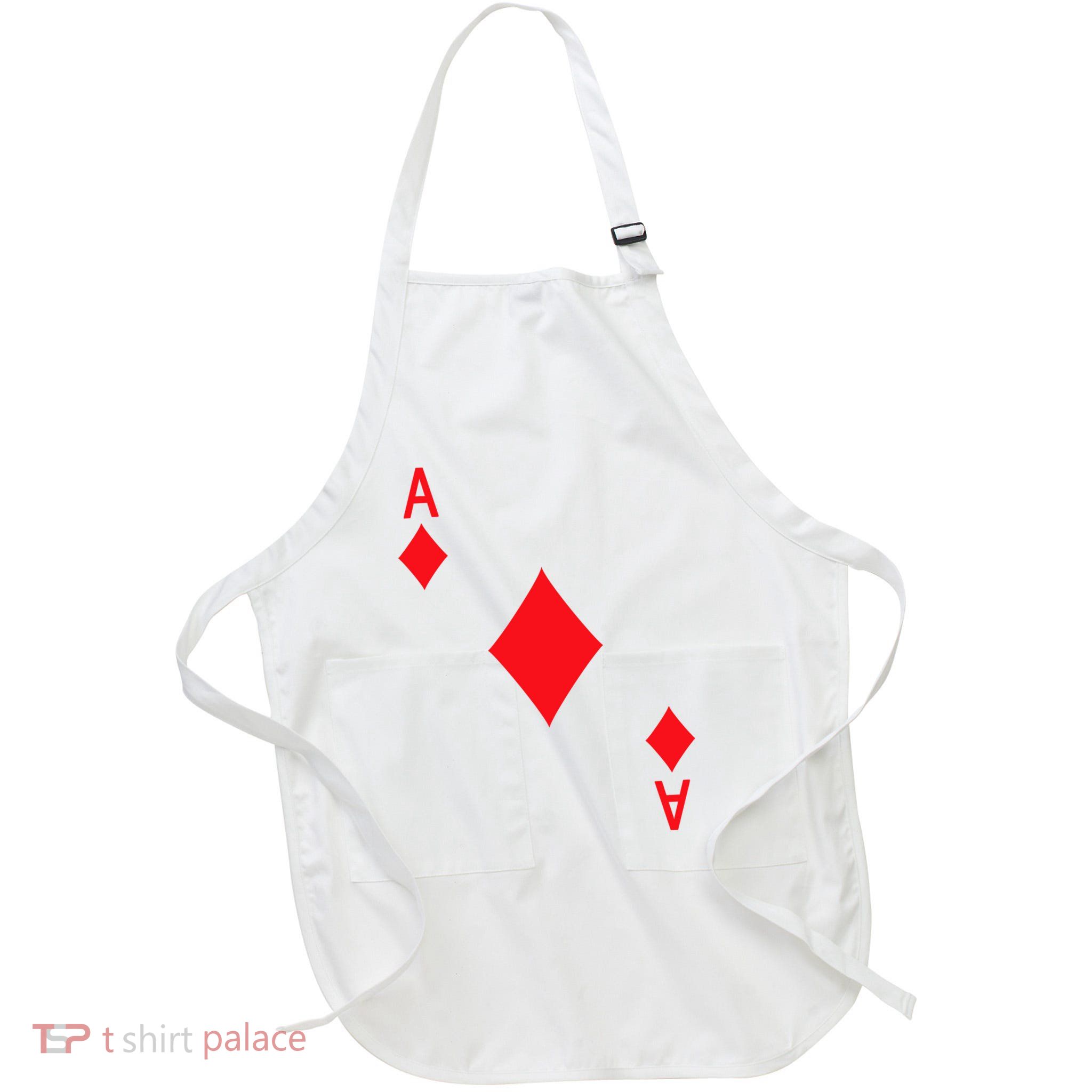 Ace Of Diamonds Playing Card Apron
