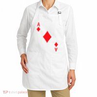 Ace Of Diamonds Playing Card Apron