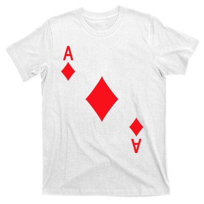 Ace Of Diamonds Playing Card T-Shirt